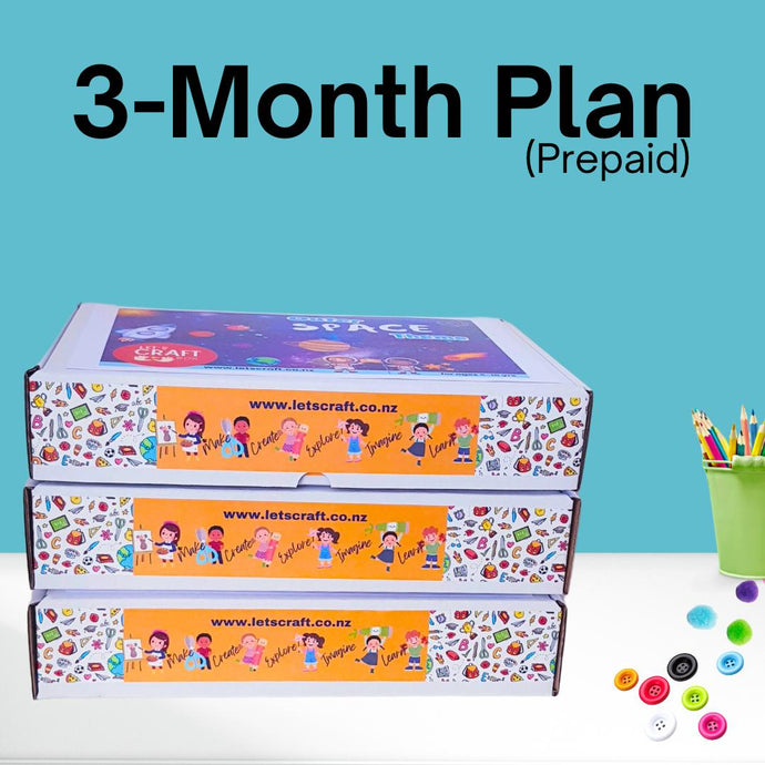 3-month-prepaid-plan-for-kids-monthly-craft-box-subscription-New Zealand