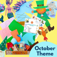 October craft kit for kids-Create magical-mythical-creatures-crafts NZ