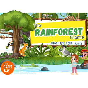 Rainforest Animals Craft Kit