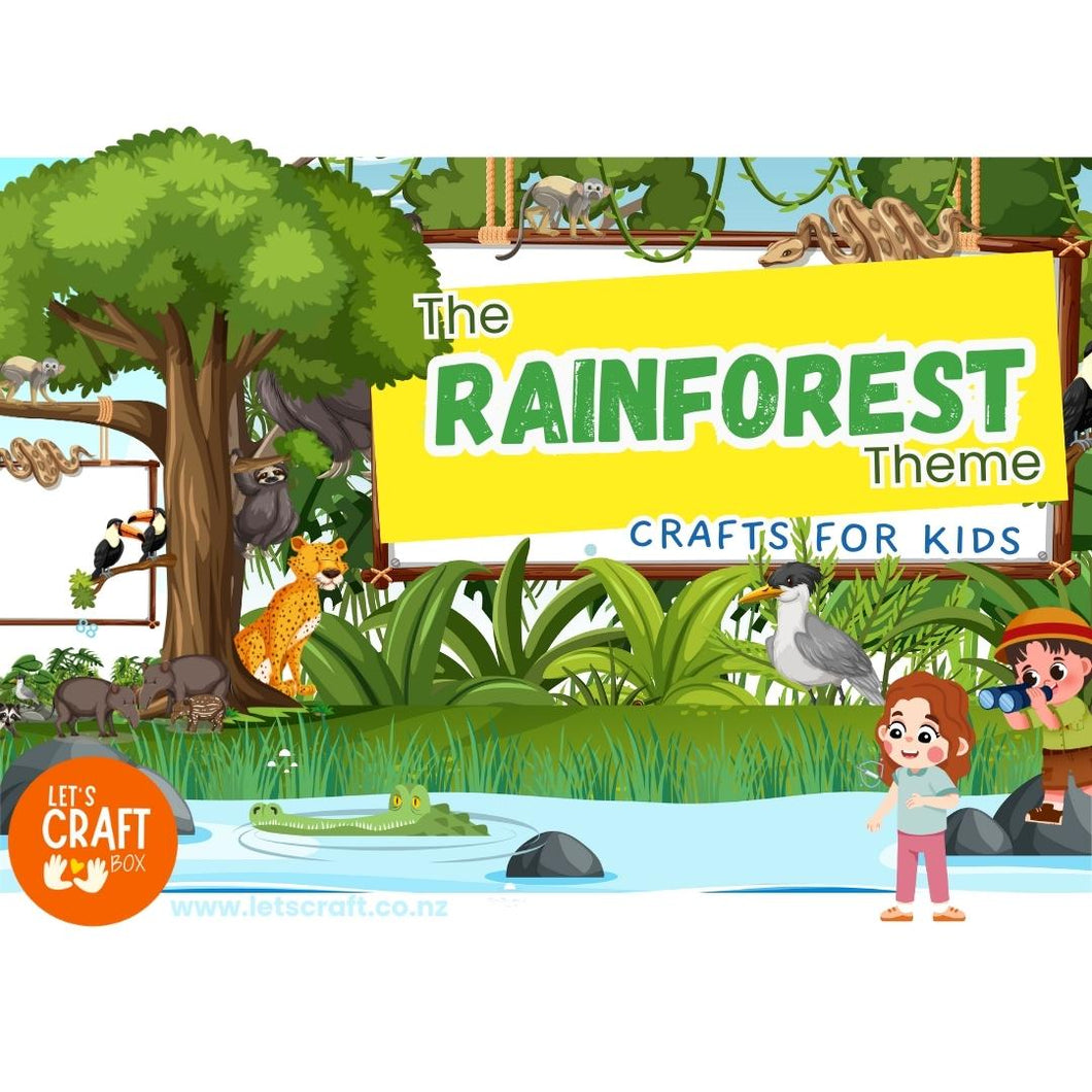 Rainforest Animals Craft Kit