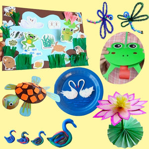 The-pond-life-theme-crafts-for-kids-NZ